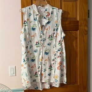 J Jill linen tunic